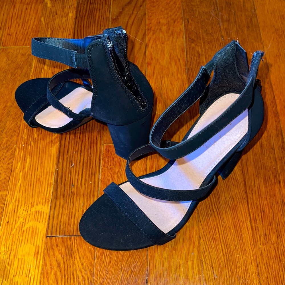 Black high heels